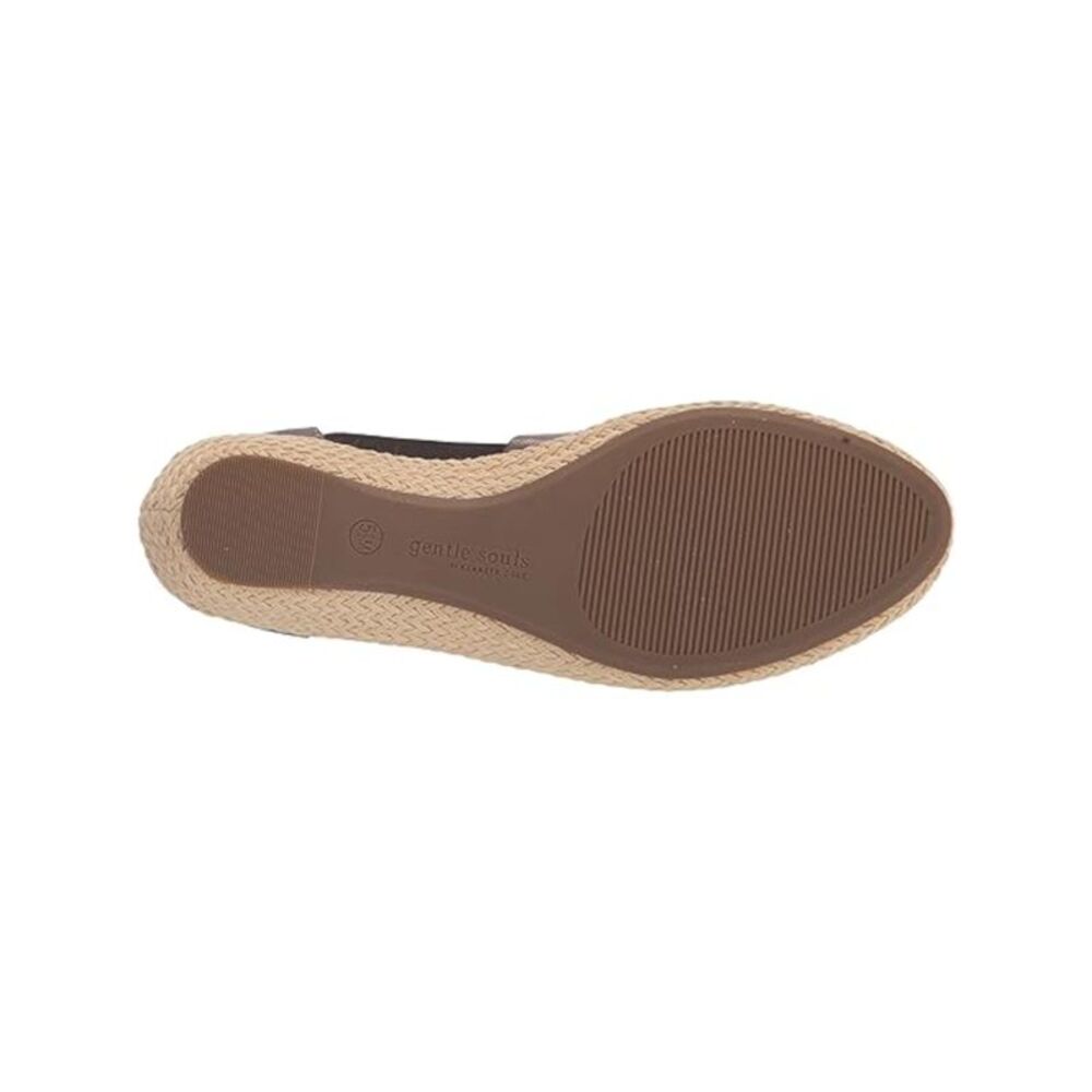 GENTLE SOULS KENNETH COLE Womens Gray Espadrille  Noa Wedge Shootie 8.5 M - Picture 4 of 4